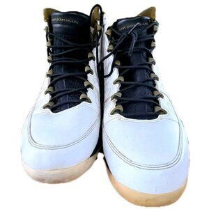 Men's Size 11 Jordan 9 Retro Statue 2015 302370-109 White High Tops